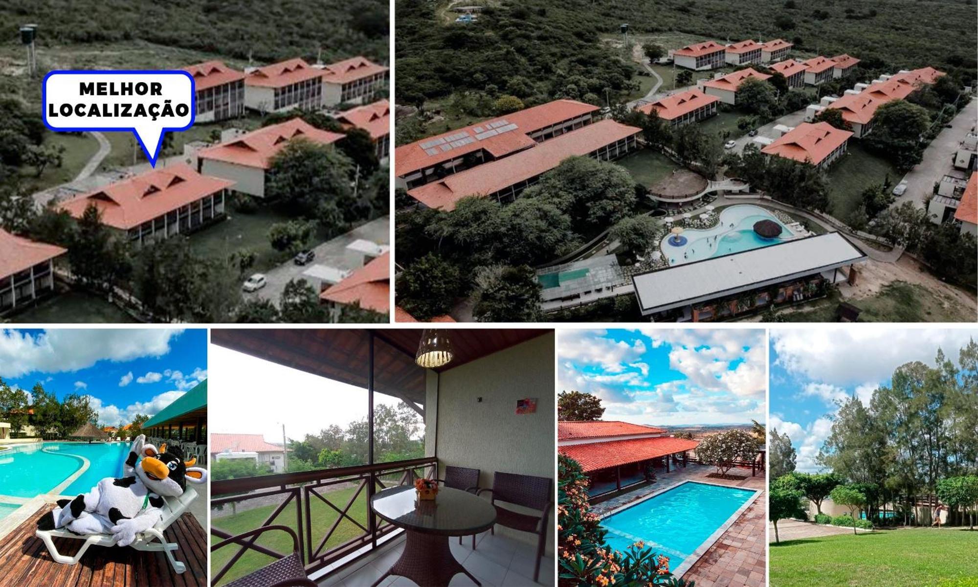 Flat No Hotel Fazenda Monte Castelo Gravata Condominio エクステリア 写真